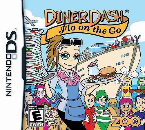 Diner Dash - Flo On The Go (US)(BAHAMUT) (USA) Game Cover